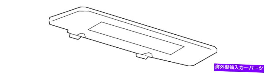サンシェード 本物のGMジェットブラックパッセンジャーサイドサンシェード23165217 Genuine GM Jet Black Passenger Side Sunshade 23165217【並行輸入品】