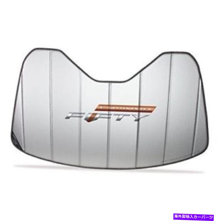 サンシェード カマロ50周年記念アコーディオンスタイルサンシェード - 断熱銀 Camaro Fiftieth Anniversary Accordion Style Sunshade - Insulated Silver【並行輸入品】
