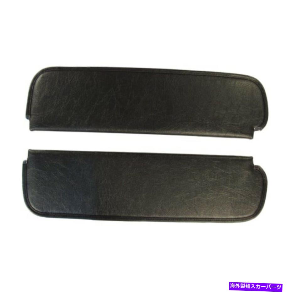 サンシェード 1961年から1968年のダッジブラックのトラックサンバイザー Truck Sun Visors for 1961-1968 Dodge Black【並行輸入品】
