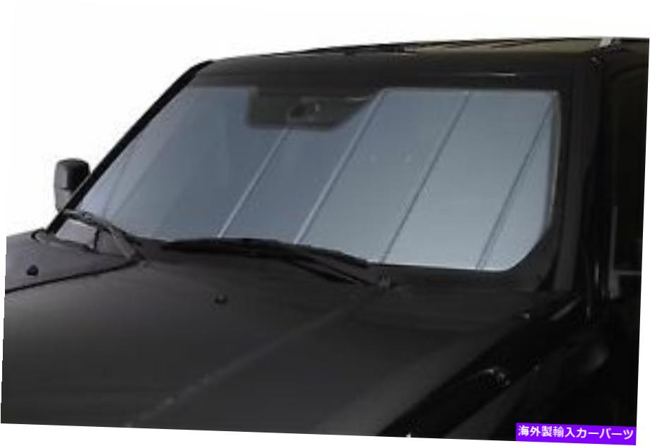 サンシェード ヒートシールドカーサンシェードブルーフィット2015-2020フォードF150ピックアップ付きカメラミラー Heat Shield Car Sun Shade Blue Fits 2015-2020 Ford F150 Pickup w/o Camera Mirror【並行輸入品】