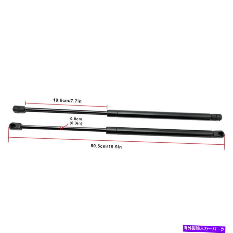supports shock 2 xフォーダッジラム1500 2500 2002-2010ガスストラットフロントフードリフトはショックをサポートします 2 x For Dodge Ram 1500 2500 2002-2010 Gas Struts Front Hood Lift Supports Shocks【並行輸入品】
