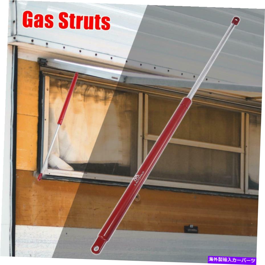 supports shock 24インチ422N/95ポンドユニバーサルガスストラットショックショックリフトレッドレッド車RV 24 Inch 422N/95Lbs Universal Gas Struts Shocks Lift Supports Red for Car RV【並行輸入品】