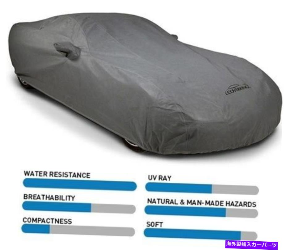 カーカバー カバーモーソンと車のカバー - 屋内/屋外-5層のディン保護 - 灰色 Coverking Mosom Plus Car Cover - Indoor/Outdoor - 5 Layer Ding Protection - Gray【並行輸入品】
