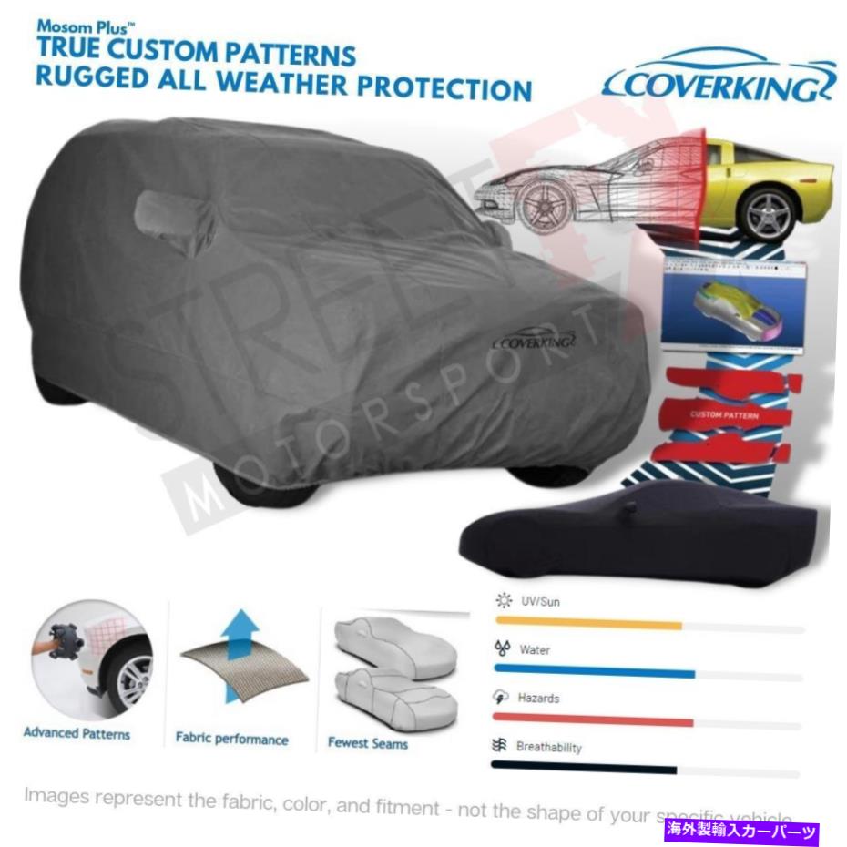 大流行中！カーカバー 2011-2018のカバーモーソームと車のカバーアウディA8 Quattro Coverking Mosom PLUS Car Cover for 2011-2018 Audi A8 Quattro