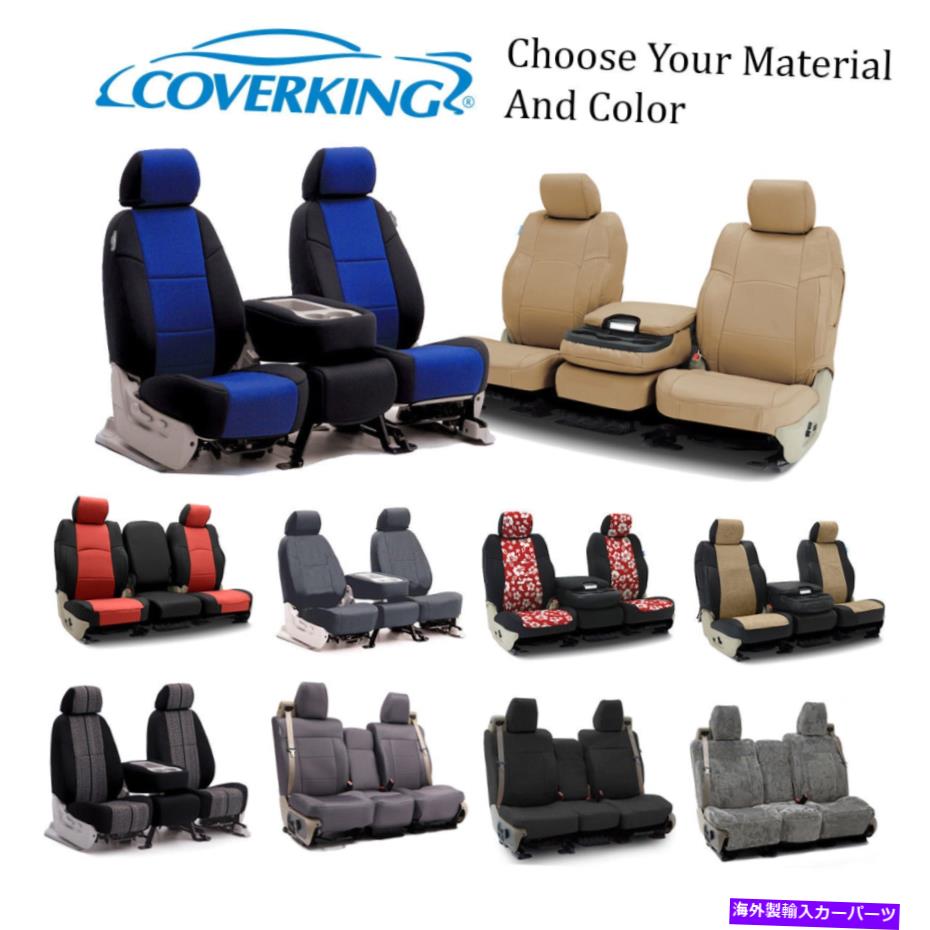 カーカバー アキュラトラック/SUVのカスタムフロントロウシートカバーのカバー Coverking Custom Front Row Seat Covers For Acura Truck/SUVs【並行輸入品】