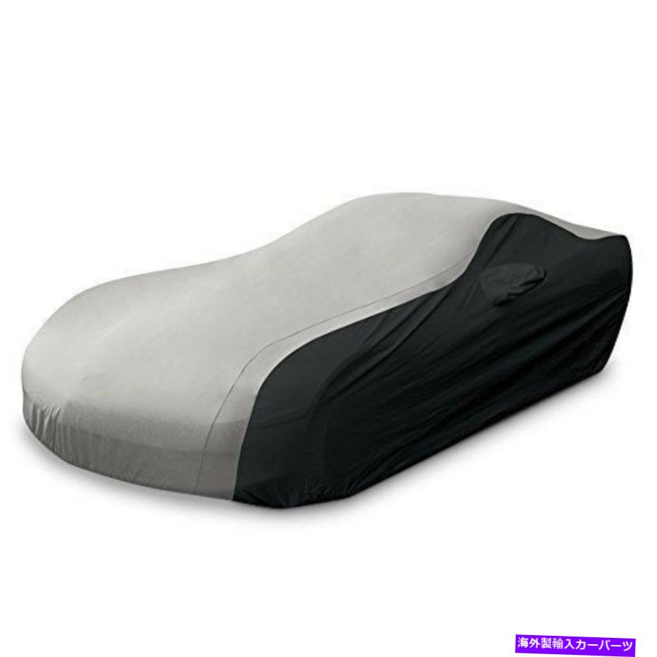 カーカバー C6コルベットウルトラガードとカーカバー - 屋内/屋外保護（グレー/ブラック） C6 Corvette Ultraguard Plus Car Cover - Indoor/Outdoor Protection (Gray/Black)【並行輸入品】