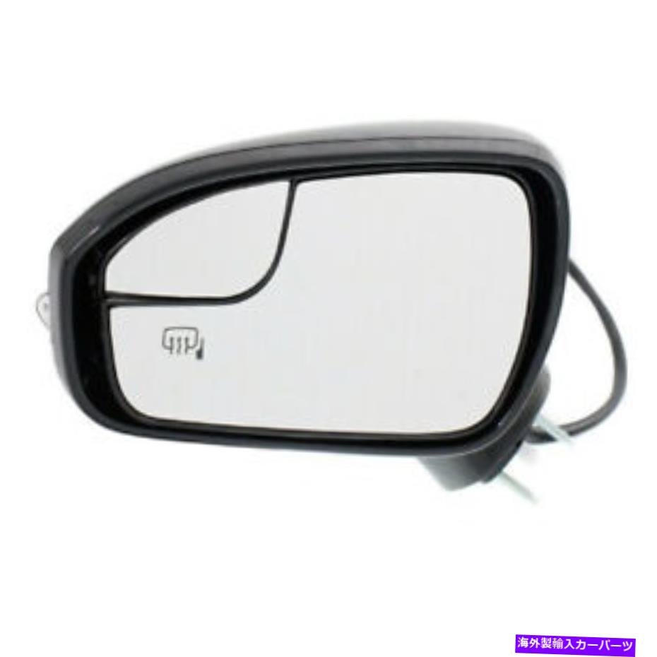 USミラー 13-16のフュージョンリアビューミラーアセンブリパワー付き水たまりランプ左側 For 13-16 Fusion Rear View Mirror Assembly Power w/Signal Puddle Lamp Left Side【並行輸入品】