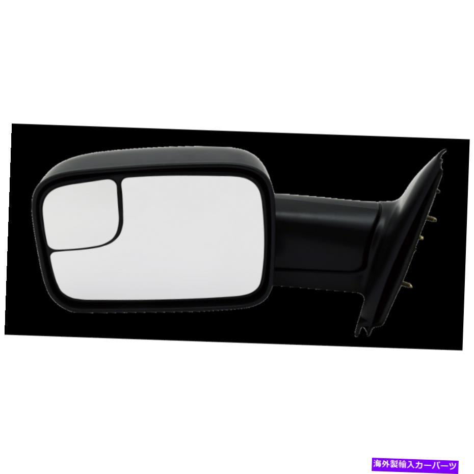 USミラー Dodge Ram 2500 2002-2009ドアミラードライバー側|マニュアル|非加熱 For Dodge Ram 2500 2002-2009 Door Mirror Driver Side | Manual | Non-Heated【並行輸入品】