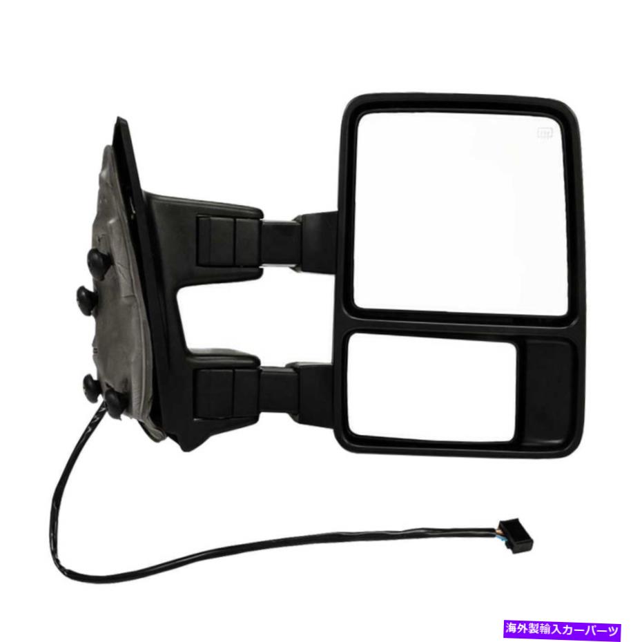 USミラー 2003-2007 F-250スーパーデューティパワー加熱牽引信号乗客サイドミラー For 2003-2007 F-250 Super Duty Power Heated Tow Signal Passenger Side Mirrori【並行輸入品】