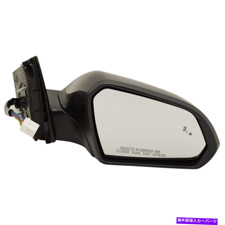 USミラー ミラー右側の乗客RH 87620C2020ヒュンダイソナタ2015-2017 Mirror Right Hand Side Passenger RH 87620C2020 for Hyundai Sonata 2015-2017【並行輸入品】