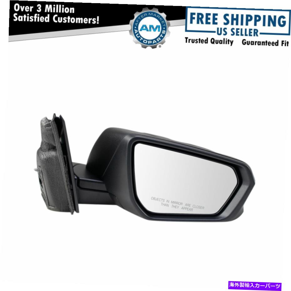 USミラー サイドビューミラーパワー加熱トリプルストライプテクスチャブラックRH for GM SUV Side View Mirror Power Heated Triple Stripe Textured Black RH for GM SUV【並行輸入品】