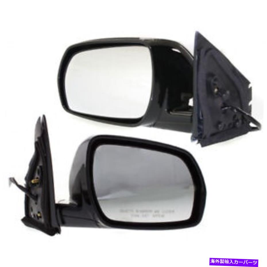 USミラー Nissan Murano 2003 2004ドアミラードライバーと助手席側|ペア|力 For Nissan Murano 2003 2004 Door Mirror Driver and Passenger Side | Pair | Power【並行輸入品】