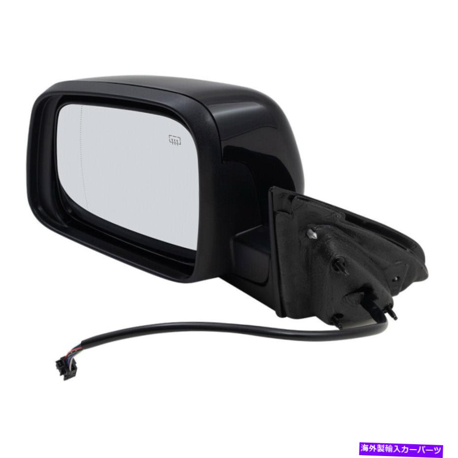 USミラー 2014-2019のドライバーパワー折りたたみサイドミラー加熱信号ジープグランドチェロキー Driver Power Folding Side Mirror Heated Signal for 2014-2019 Jeep Grand Cherokee【並行輸入品】