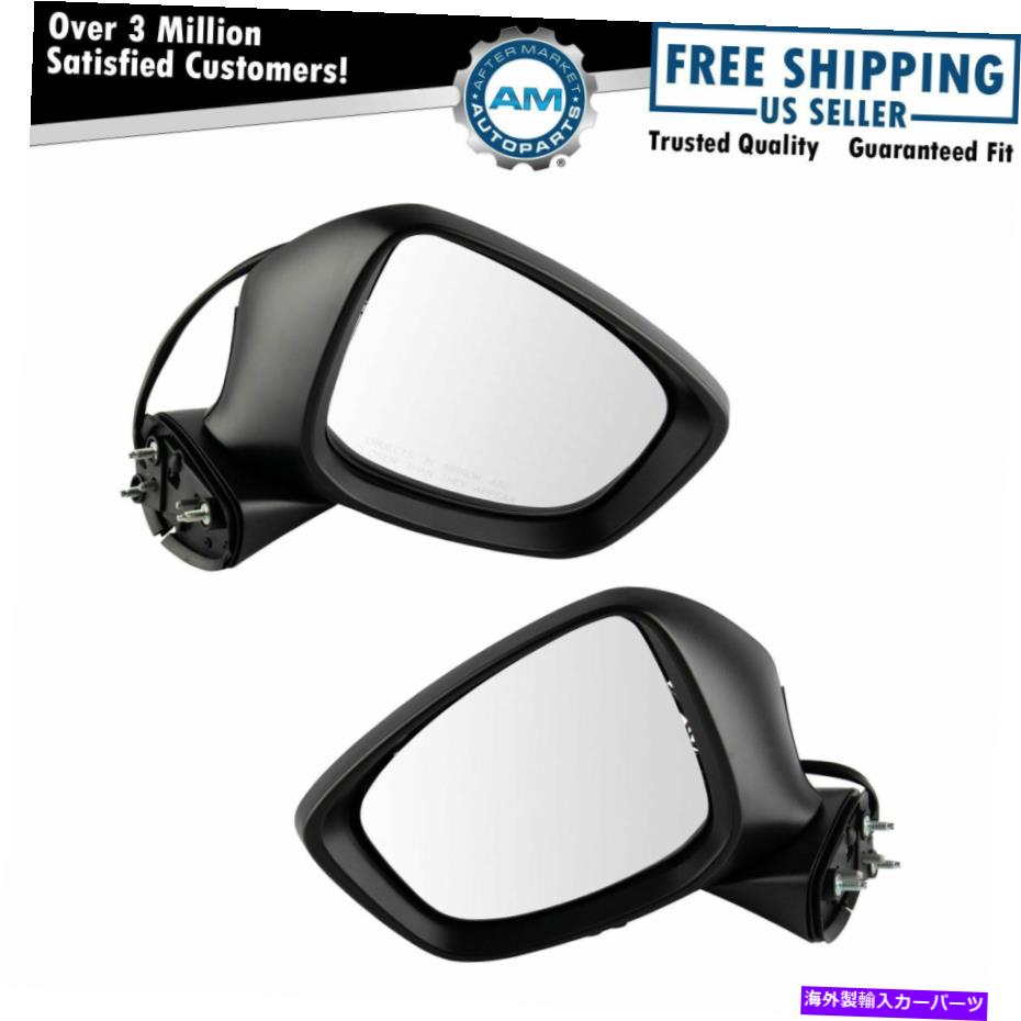 USミラー ミラーパワー加熱信号LHドライバーRHパッセンジャーペアマツダCX-5 CX5 Mirror Power Heated Signal LH Driver RH Passenger PAIR for Mazda CX-5 CX5【並行輸入品】