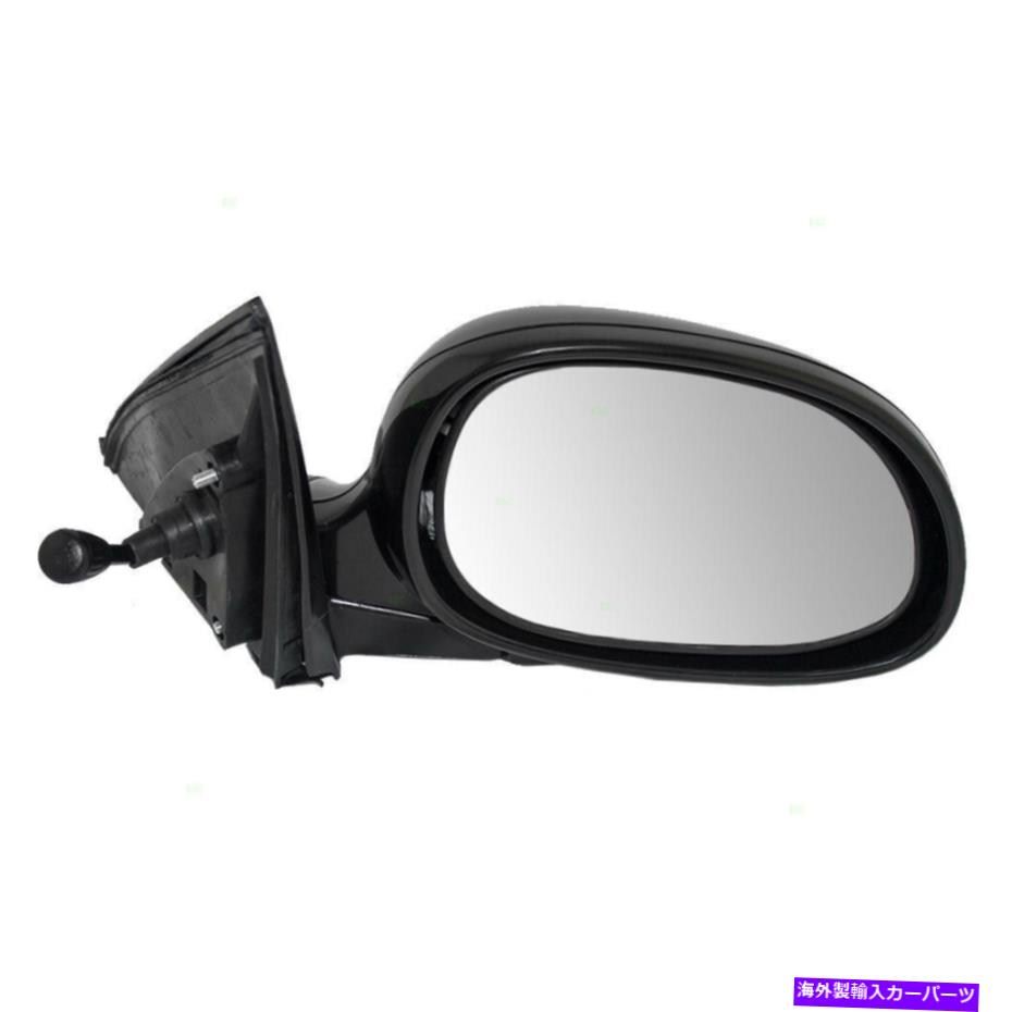 USミラー 92-95ホンダシビック用の新しい乗客マニュアルリモートサイドミラーガラスハウジング New Passengers Manual Remote Side Mirror Glass Housing for 92-95 Honda Civic【並行輸入品】
