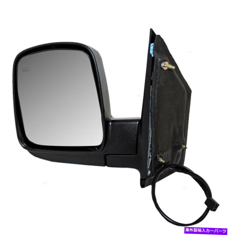 USミラー ドライバーパワーサイドビューミラーガラスハウジングシボレーエクスプレスGMCサバナ用に加熱 Drivers Power Side View Mirror Glass Housing Heated for Chevy Express GMC Savana【並行輸入品】