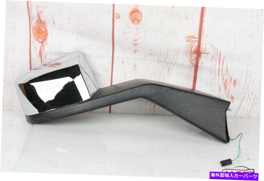 USミラー Volvo VNL 2018-2021右助手席のクロムフードミラー向け FOR VOLVO VNL 2018-2021 RIGHT PASSENGER SIDE CHROME HOOD MIRROR【並行輸入品】