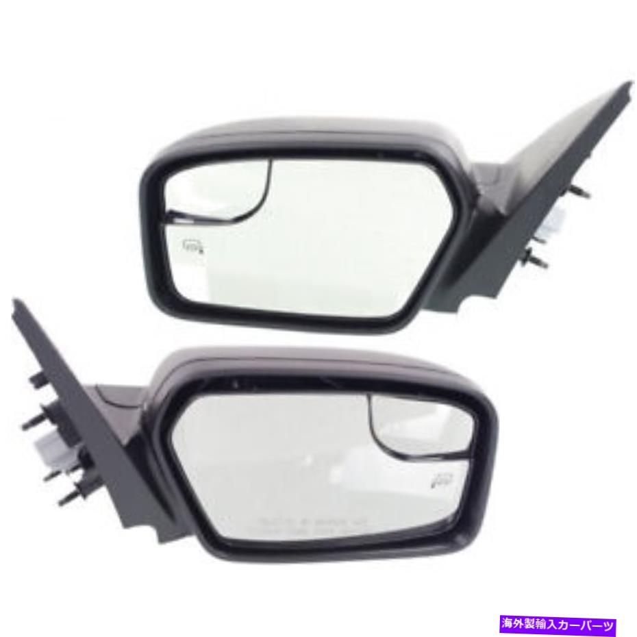 USミラー Ford Fusion 2011 2012ドアミラードライバーと助手席側|ペア|加熱 For Ford Fusion 2011 2012 Door Mirror Driver & Passenger Side | Pair | Heated【並行輸入品】