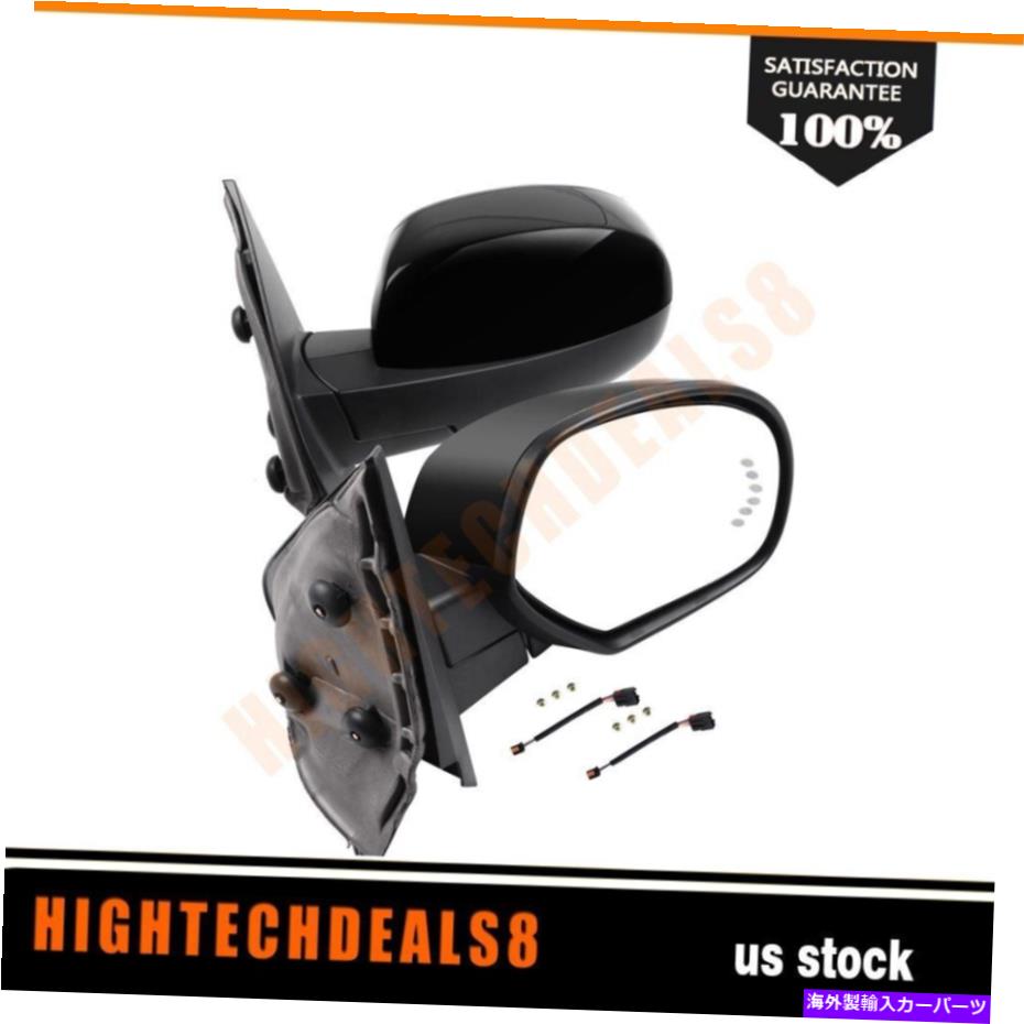 USミラー 2007-2013 GMC Chevy Power Memory Heated Puddle Lamp Signal Tow Mirrorsセット For 2007-2013 GMC Chevy Power Memory Heated Puddle Lamp Signal Tow Mirrors Set【並行輸入品】