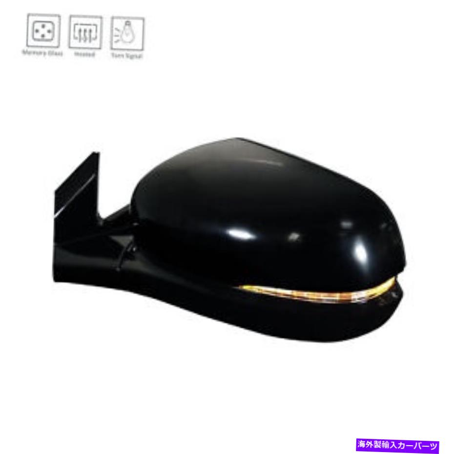 USミラー 新しいプレミアムドライバーサイドドアミラーパワー加熱塗装されていない76250TG7A62ZD New Premium Driver Side Door Mirror Power Heated Not Painted 76250TG7A62ZD【並行輸入品】