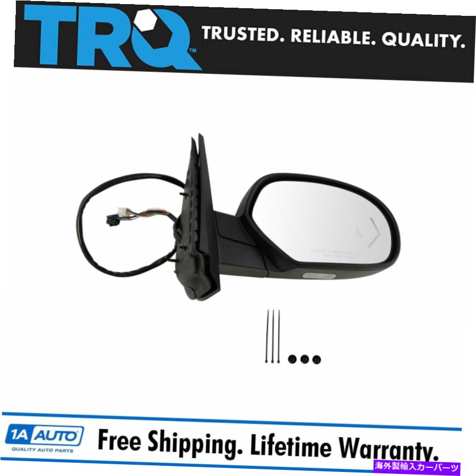 USミラー TRQパワーフォールディング加熱信号メモリブラインドスポットPUDDLEテクスチャRH GM用 TRQ Power Folding Heated Signal Memory Blind Spot Puddle Textured RH for GM【並行輸入品】