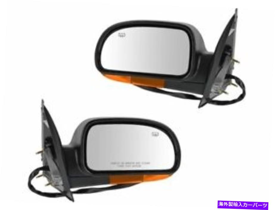 USミラー 2002年から2007年のドアミラーセットシボレートレイルブレイザー2003 2005 2006 J324ZG Door Mirror Set For 2002-2007 Chevy Trailblazer 2003 2004 2005 2006 J324ZG【並行輸入品】