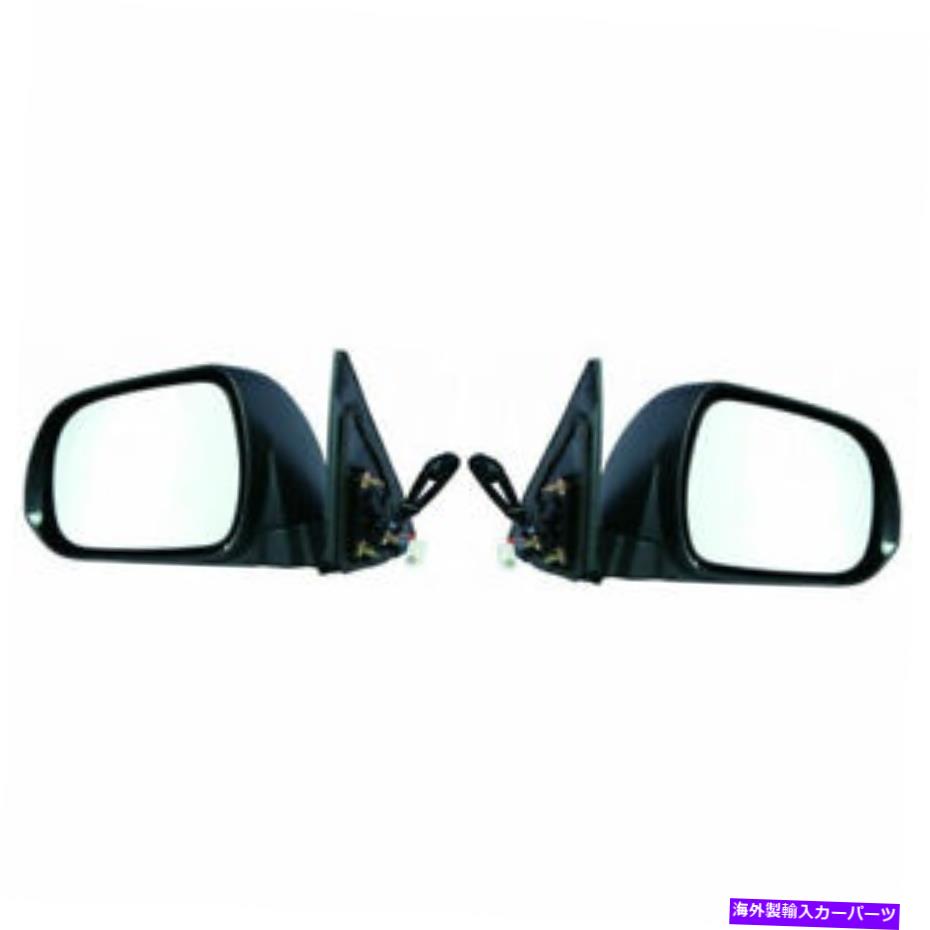 USミラー 2つの新しいセットトヨタハイランダー08-13 LH＆RH SIDE PWR MIRROR MAN FLDG HTD New Set Of 2 Fits TOYOTA HIGHLANDER 08-13 LH & RH Side Pwr Mirror Man Fldg Htd【並行輸入品】 48,840円