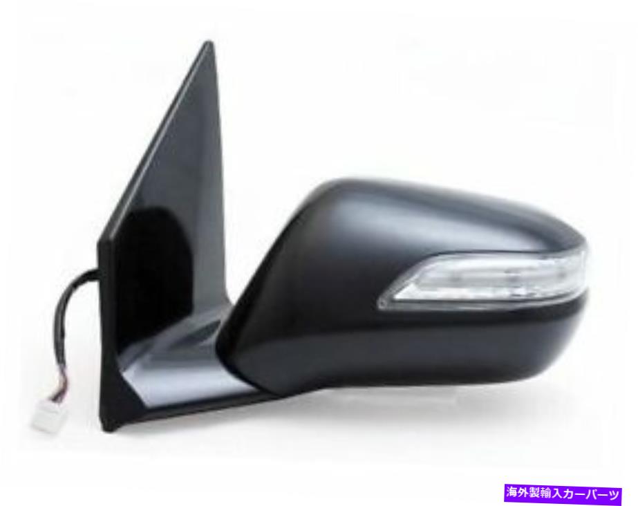 USミラー 2010-2013 Acura MDXのサイドヒートパワーメモリとブルーレンズミラー付き青いレンズミラー Drive Side Heat Power Memory & Blue Lens Mirror w/Signal FOR 2010-2013 Acura MDX【並行輸入品】