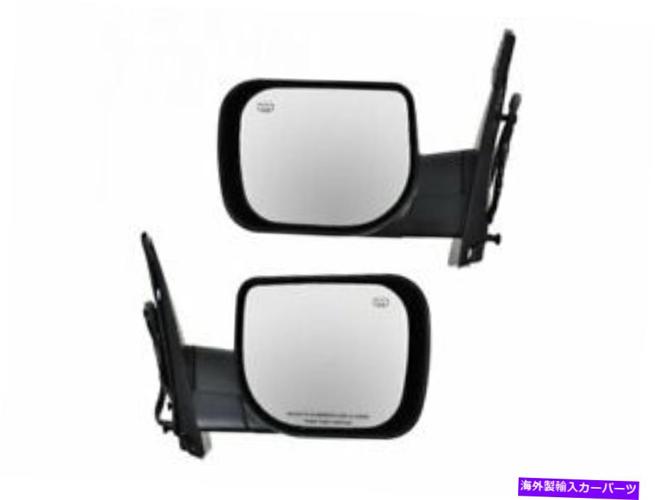 USミラー TRQドアミラーセットは、日産アルマダ2007 42KNXPに適合します TRQ Door Mirror Set fits Nissan Armada 2007 42KNXP【並行輸入品】