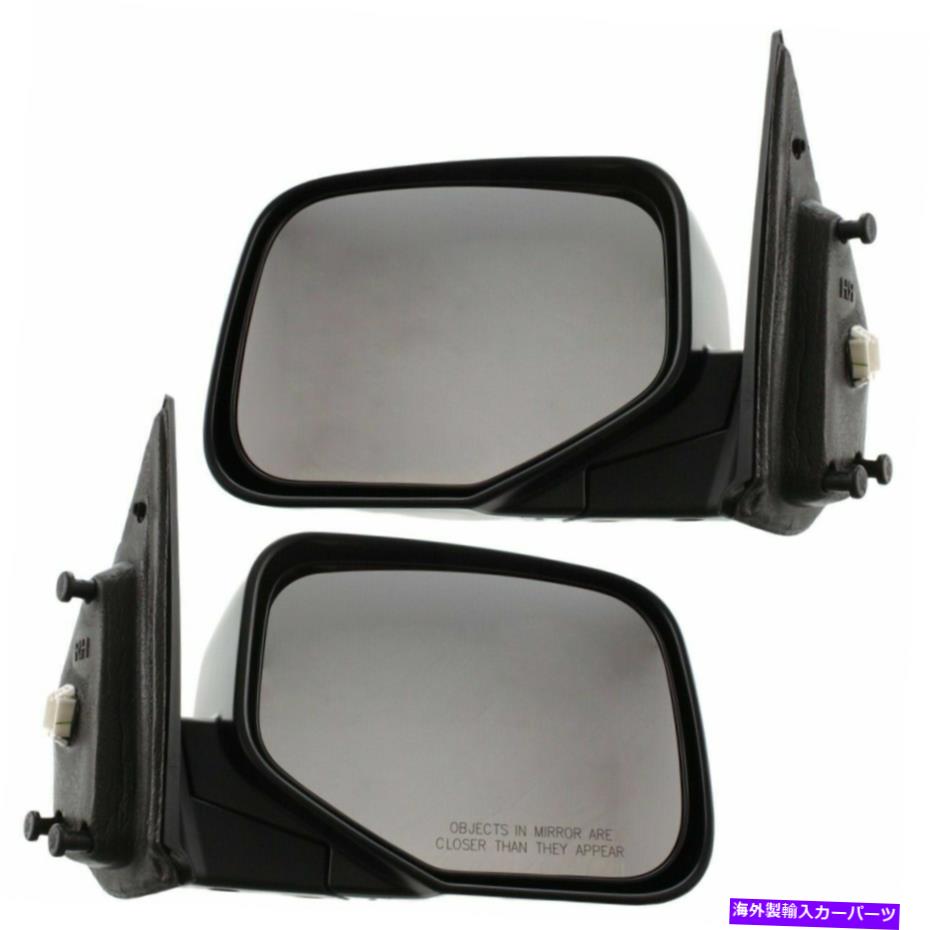 USミラー 2つの新しいセットHonda Ridgeline 06-14 LH＆RH SIDE PWR MIRROR MAN FLDG N/HTD New Set Of 2 Fits HONDA RIDGELINE 06-14 LH & RH Side Pwr Mirror Man Fldg N/Htd【並行輸入品】