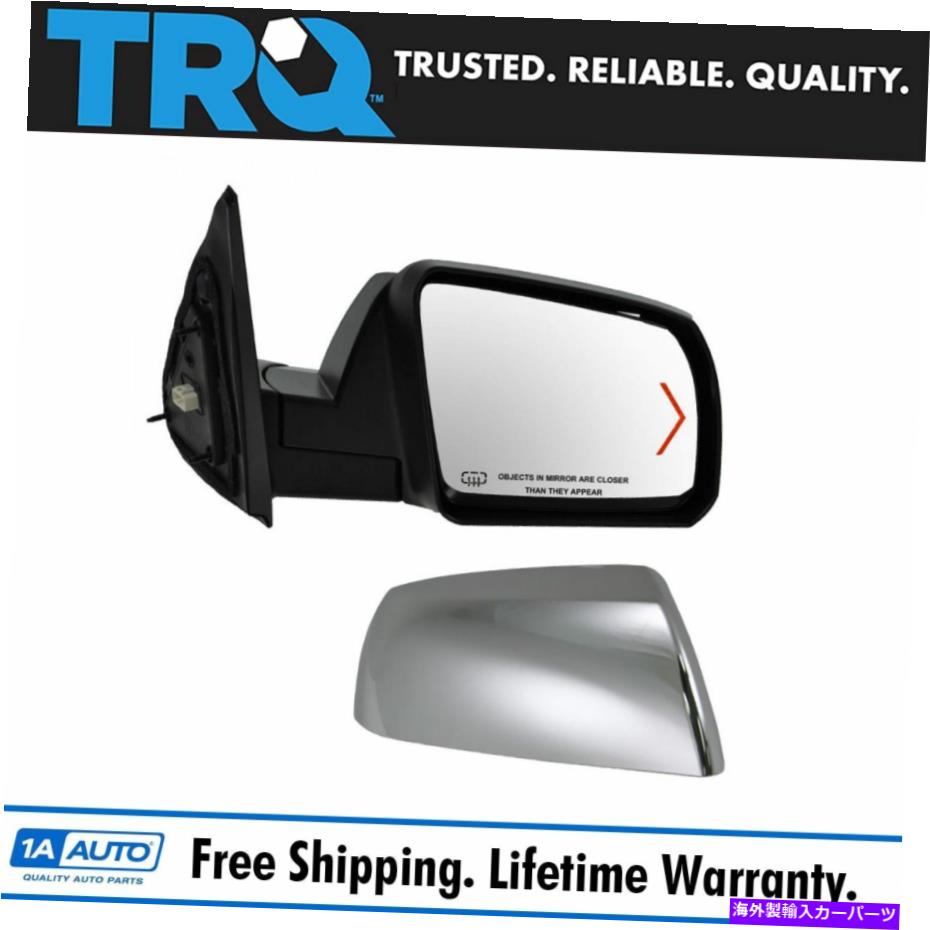 USミラー TRQ CHROME信号加熱サイドビューミラーRHパッセンジャーサイドセコイアツンドラ TRQ Chrome Signal Heated Side View Mirror RH Passenger Side for Sequoia Tundra【並行輸入品】