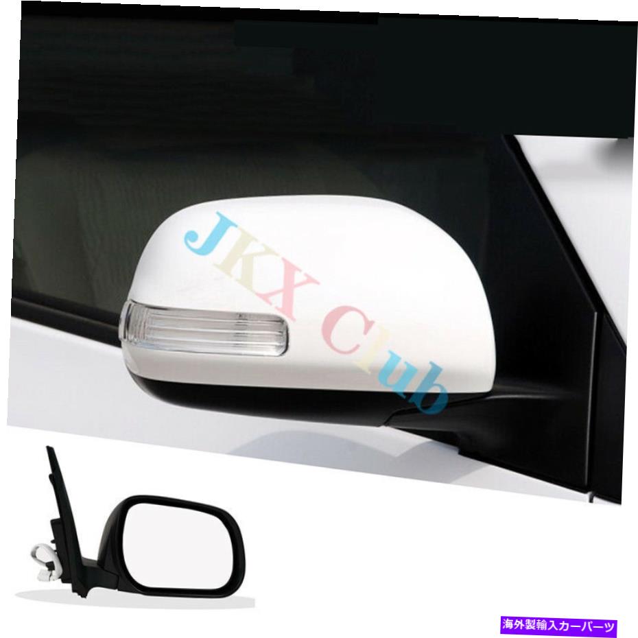 USミラー 7wire右側ホワイトパワートヨタRAV4 2012-13のためのターンバックミラー 7Wire Right Side White Power Heated Turn Rearview Mirror For Toyota RAV4 2012-13【並行輸入品】