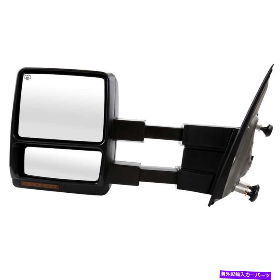 USミラー 2007-2011 2012 Ford F-150 Power Heated Tow LED信号ドライバーサイドミラー For 2007-2011 2012 Ford F-150 Power Heated Tow LED Signal Driver Side Mirror【並行輸入品】