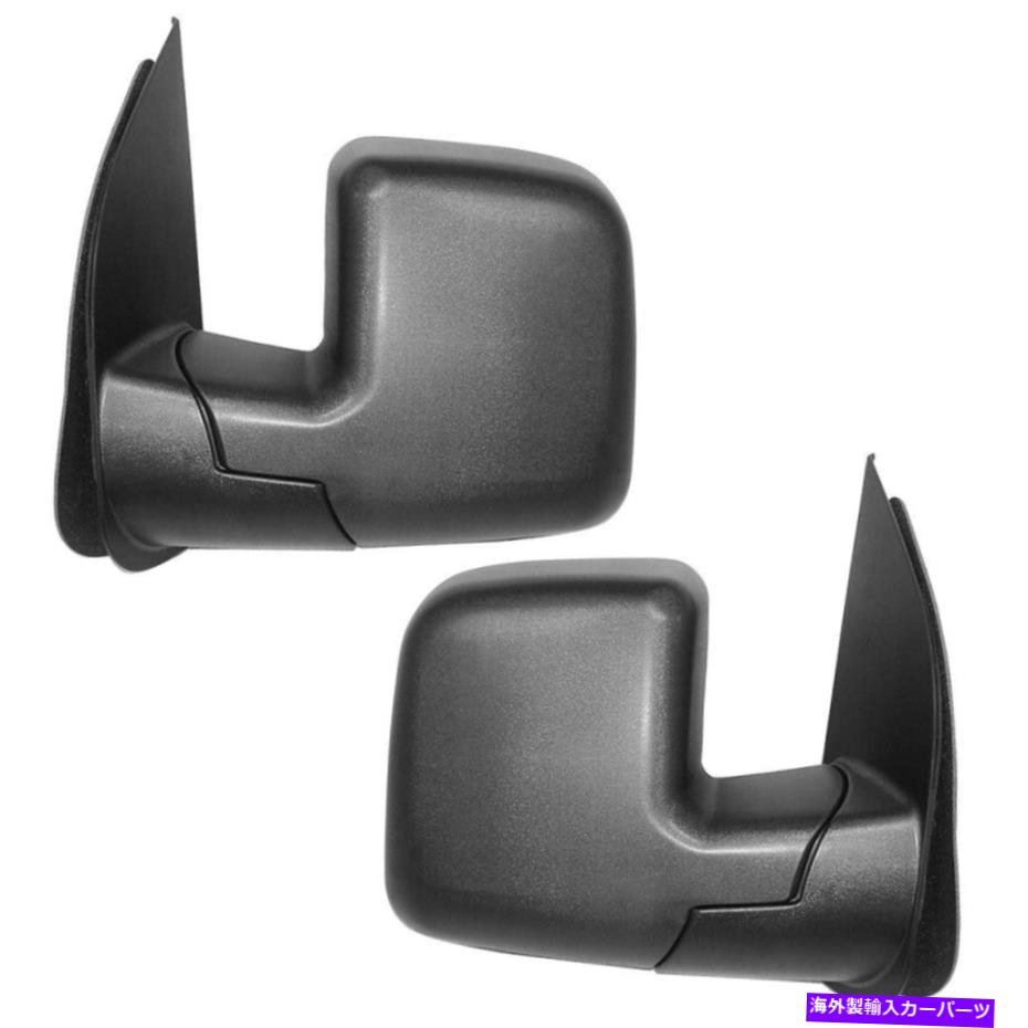 USミラー フォードE-150 E-350エコノリンクラブワゴン用のサイドビューミラーセット Side View Mirror Set For Ford E-150 E-350 Econoline Club Wagon【並行輸入品】