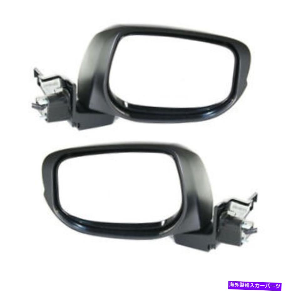 USミラー 10-14の洞察用リアビュードアミラーパワーノンヒートw/oターン信号ペアセット For 10-14 Insight Rear View Door Mirror Power Non-Heat w/o Turn Signal PAIR SET【並行輸入品】