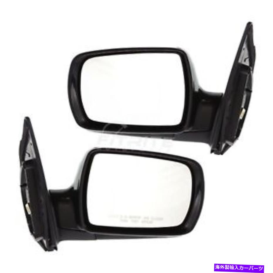 USミラー 2 LH＆RHサイドパワードアミラーの新しいセットフィットキアセドナ2006 2007 2008 2009 New Set Of 2 LH & RH Side Power Door Mirror Fits Kia Sedona 2006 2007 2008 2009【並行輸入品】