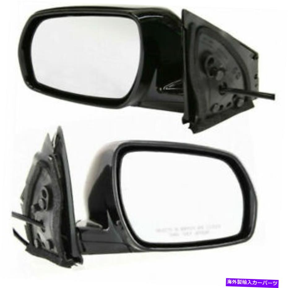 USミラー 2つの新しいセットフィット日産ムラーノ05-07 LH＆RHサイドPWRミラーマンfldg non-htd New Set Of 2 Fits NISSAN MURANO 05-07 LH & RH Side Pwr Mirror Man Fldg Non-Htd画像