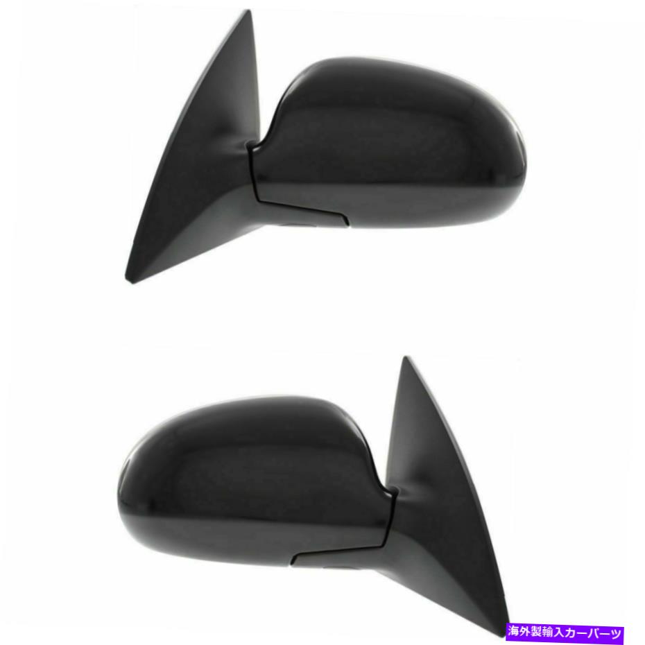 USミラー 2つの新しいセットHyundai Elantra 2009-12 LH＆RH SIDE PWR MIRROR MAN FLDG HTD New Set Of 2 Fits HYUNDAI ELANTRA 2009-12 LH & RH Side Pwr Mirror Man Fldg Htd【並行輸入品】