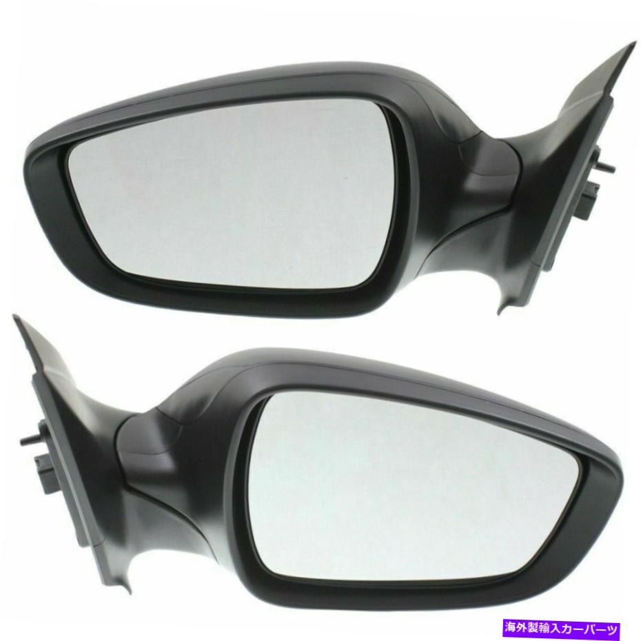 USミラー 2つの新しいセットフィットヒュンダイアクセント12-17 LH＆RH SIDE PWR MIRROR MAN FLDG NON-HTD New Set Of 2 Fits HYUNDAI ACCENT 12-17 LH & RH Side Pwr Mirror Man Fldg Non-Htd【並行輸入品】 47,850円