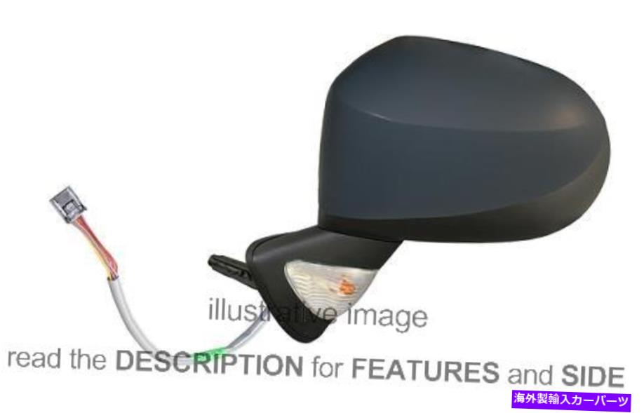 USミラー サイドミラールノーモーダス - グランドモード2008電気サーマル折りたたみ左 Side Mirror Renault Modus - Grand Modus 2008 Electric Thermal Foldable Left【並行輸入品】