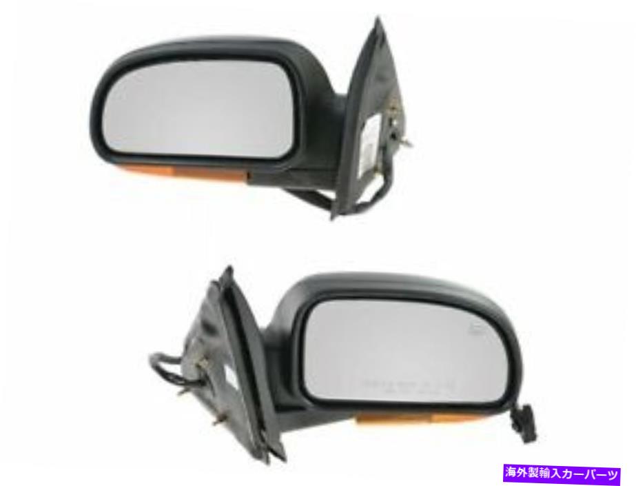 USミラー TRQドアミラーセットは、シボレートレイルブレイザー2002-2007 12QNHQに適合します TRQ Door Mirror Set fits Chevy Trailblazer 2002-2007 12QNHQ【並行輸入品】