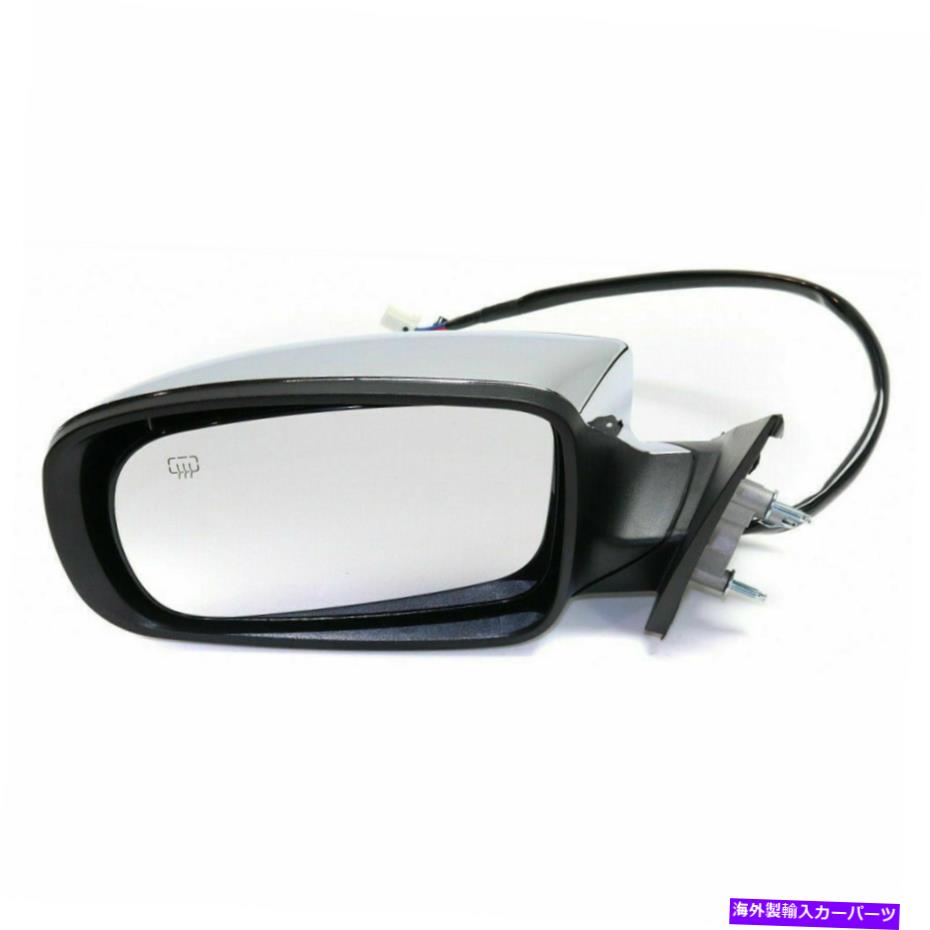 USミラー 新しいフィットクライスラー300 2011-2020 LHサイドミラーマニュアルフォールディングHTD CH1320342 New Fits CHRYSLER 300 2011-2020 LH Side Pwr Mirror Manual Folding Htd CH1320342【並行輸入品】
