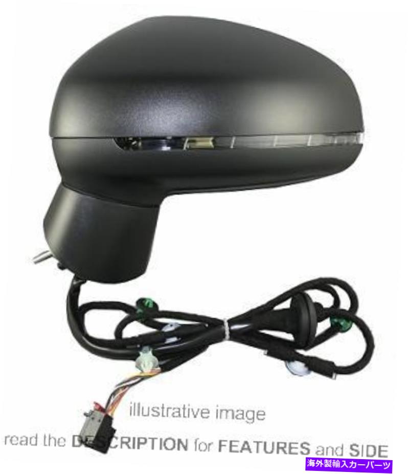 USミラー サイドミラーアウディA1 2010 Electric Thermal Right Side Side Mirror Audi A1 2010 Electric Thermal Right Side【並行輸入品】