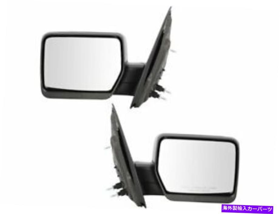 USミラー DIYソリューションドアミラーセットフィットフォードF150 2004-2014 85VQTG DIY Solutions Door Mirror Set fits Ford F150 2004-2014 85VQTG【並行輸入品】