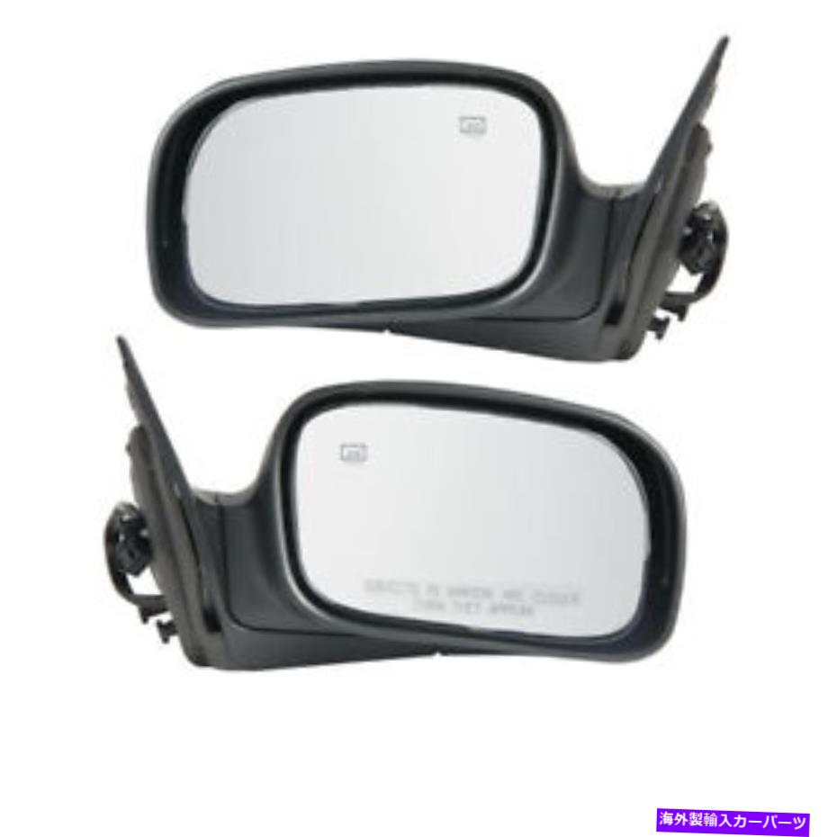 USミラー 06 07 08 PACIFICA REACE VIEA DOOR MIRROR POWERETE W/Oオートダムマーセットペア For 06 07 08 Pacifica Rear View Door Mirror Power Heat w/o Auto Dimmer SET PAIR【並行輸入品】