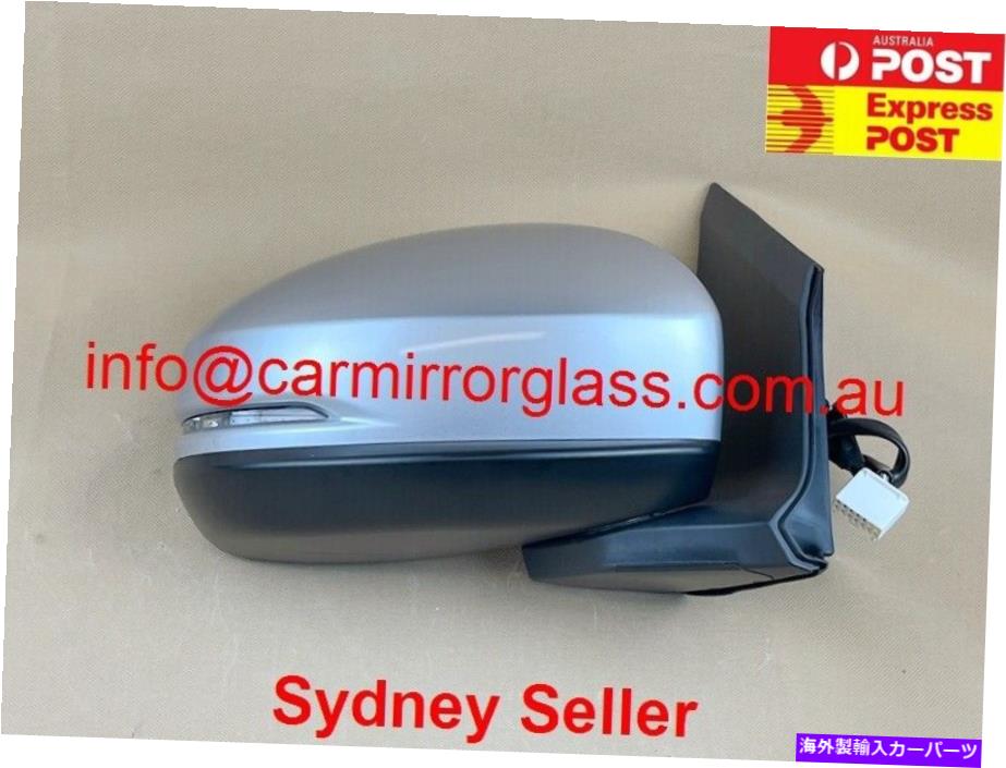 USミラー ホンダシティGMの新しいドアミラー4/2014以降（右側、ブリンカー、シルバー NEW DOOR MIRROR FOR HONDA CITY GM 4/2014 ONWARD (Right SIDE, Blinker, Silver【並行輸入品】