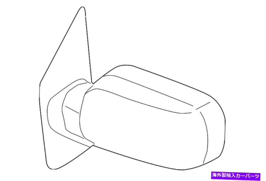 USミラー 本物の日産ミラーアセンブリ96302-EA19E Genuine Nissan Mirror Assembly 96302-EA19E【並行輸入品】