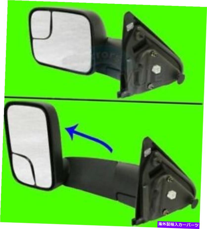 USミラー 新しいダッジトウミラーパワードライバーサイド1500 2500 3500拡張可能なフリップアウト New Dodge Tow Mirror Power Driver Side 1500 2500 3500 Extendable Flip Out【並行輸入品】 48,840円
