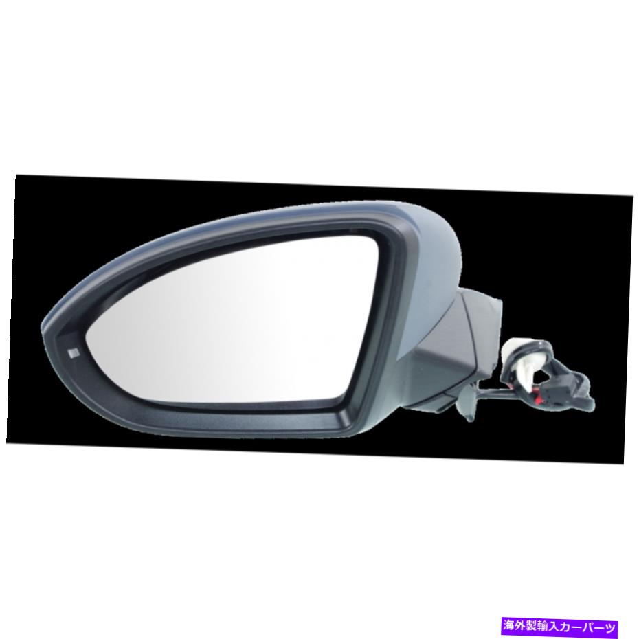 USミラー フォルクスワーゲンゴルフ2015 2016ドアミラードライバー側|パワー|加熱 For Volkswagen Golf 2015 2016 Door Mirror Driver Side | Power | Heated【並行輸入品】