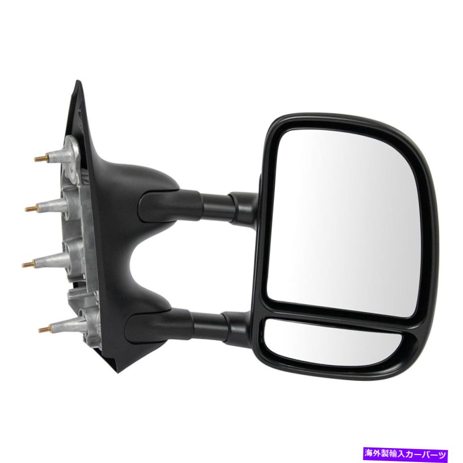 USミラー Trail Ridge TR00468助手席マニュアルけん引ミラーフォルアウェイ Trail Ridge TR00468 Passenger Side Manual Towing Mirror Foldaway【並行輸入品】
